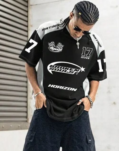 Aesthetic oversized jersey